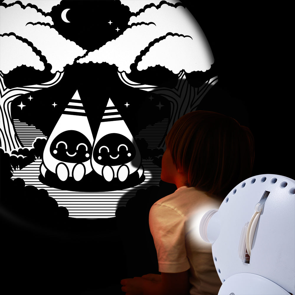 Mathmos projector, black, including 1 lens