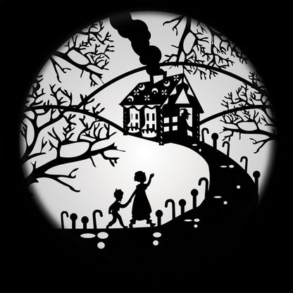 Projector Slide Lenses Fairy Tale Set of 4