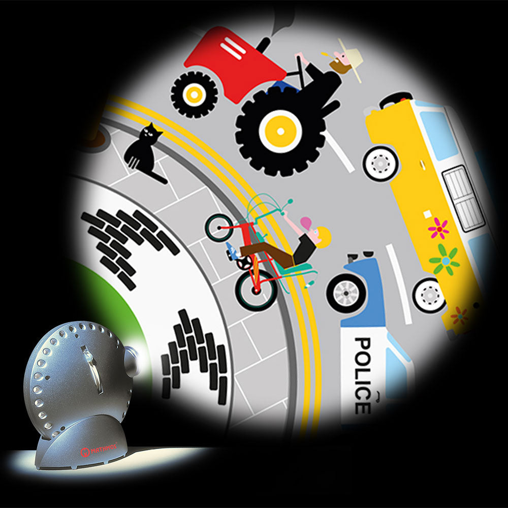 Projector effect lens vehicles