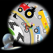 Projector effect lens vehicles