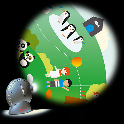 Mathmos projector, silver, including 1 lens