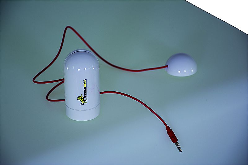 Vibrations-Lautsprecher mit Akku