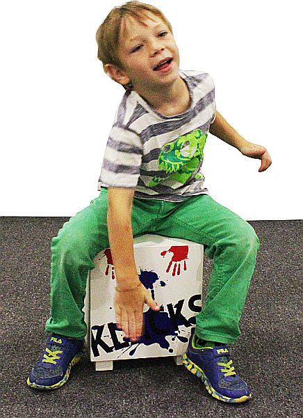 baff Trommelhocker Klacks weiß