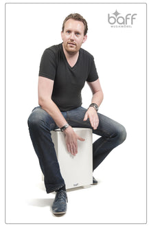 Loungehocker 49 cm Natur