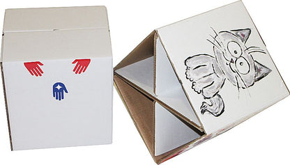 Pappe-la-Papp Trommelhocker 5er Set 35 cm