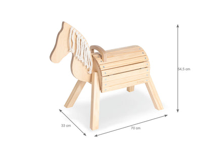 Little wooden horse Nelli