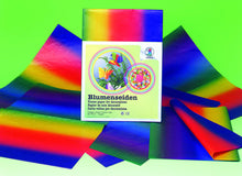 Regenbogen - Blumenseide 20g, 5 Bogen 50 x 70 cm