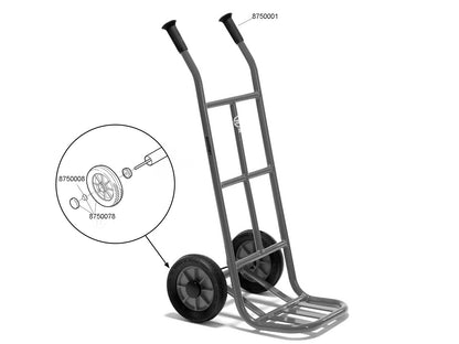 Winther Mini Sackkarre - Kinderfahrzeug Karre 2 bis 4 Jahren