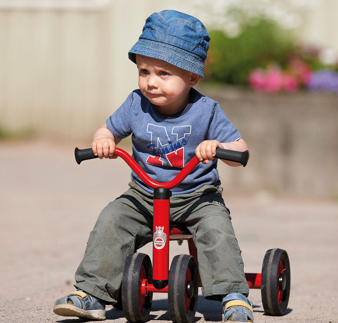 Winther Mini Rutsch Dreirad - Schiebefahrzeug für Kinder 1-3 Jahre