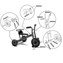 Winther Dreirad klein - Kinderfahrzeug für 2-4 Jahre