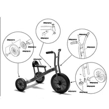 Winther Vorderrad groß 330 x 55, Winther Ersatzteil