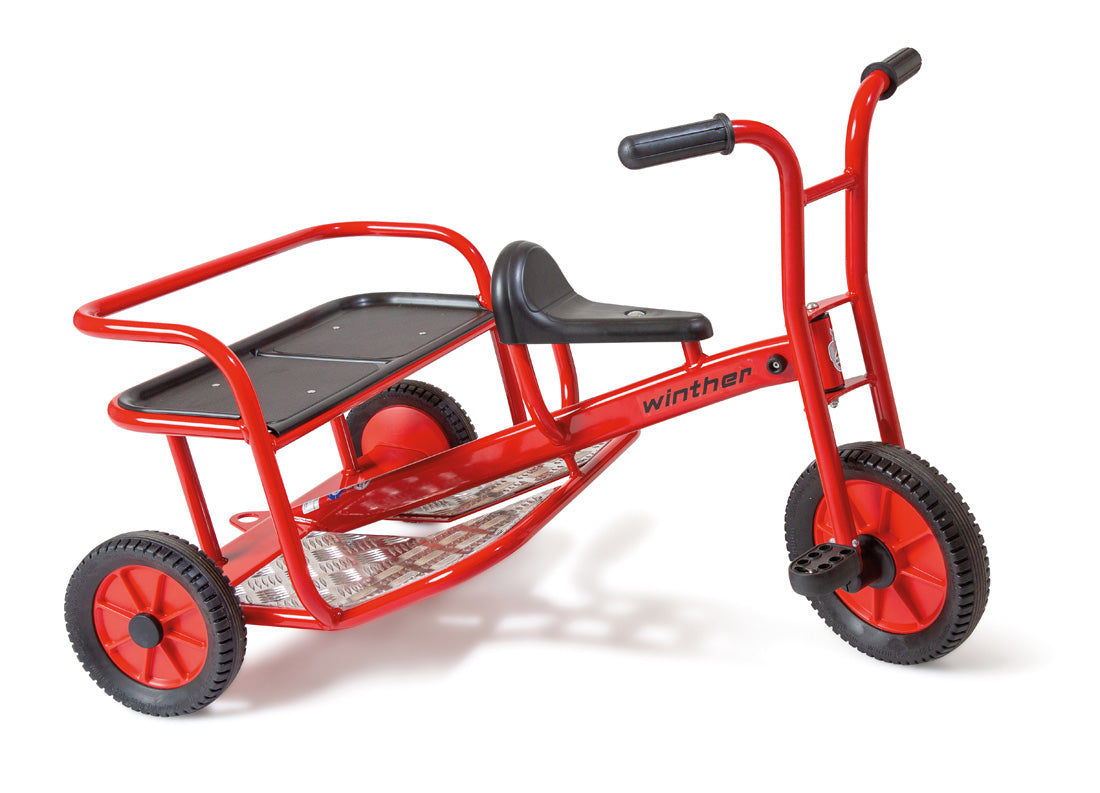 Winther Doppel-Taxi - Dreirad für Kinder 4 bis 8 Jahre