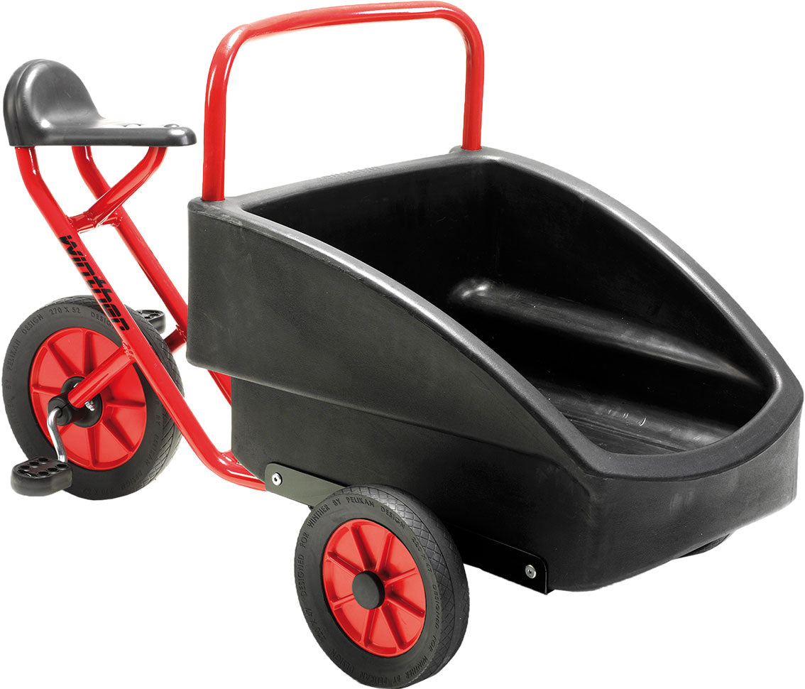 Winther VIKING Kangaroo - Dreirad mit Transportbox