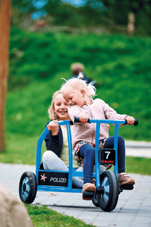 Winther Dreirad Polizei aktiv