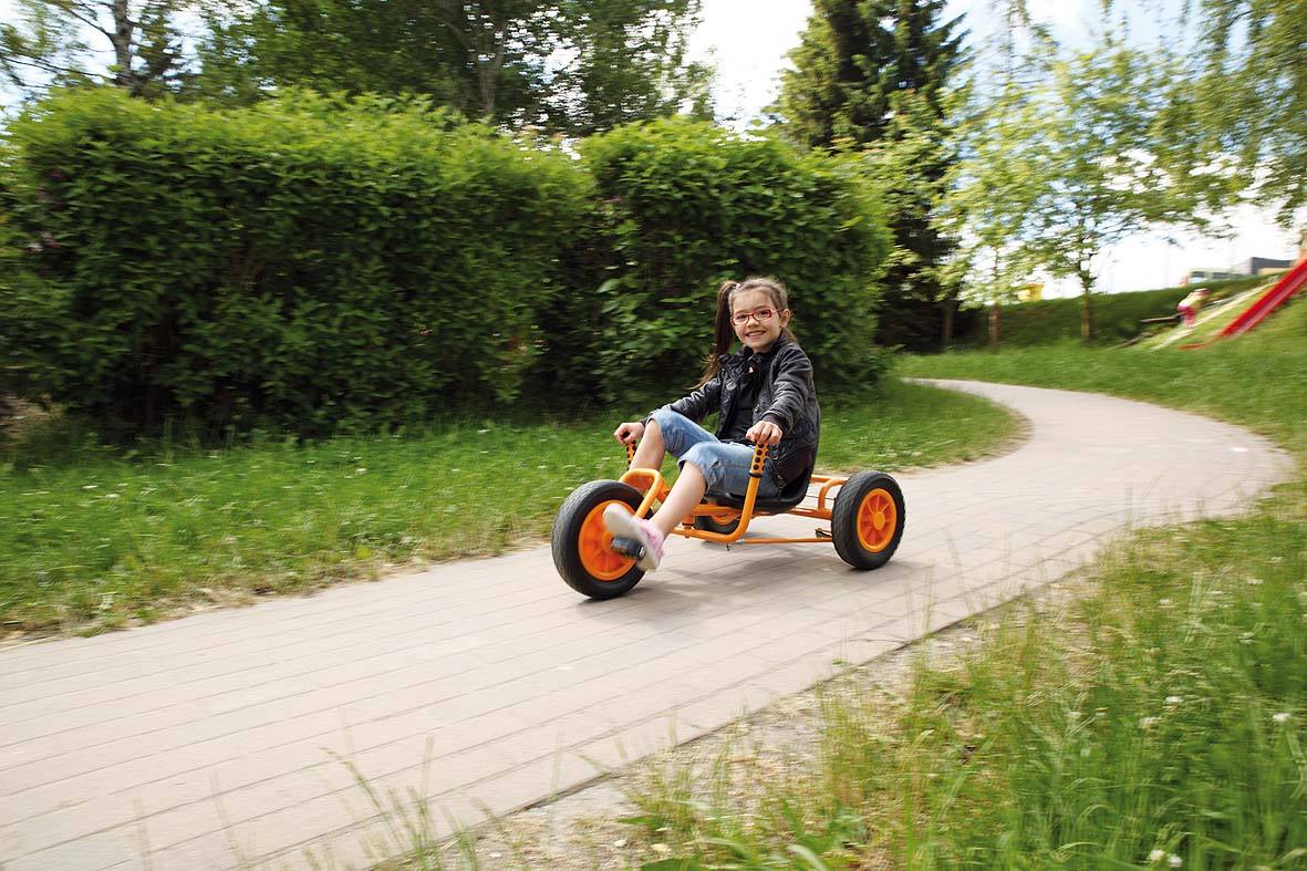Top Trike Three-Wheeler Rider