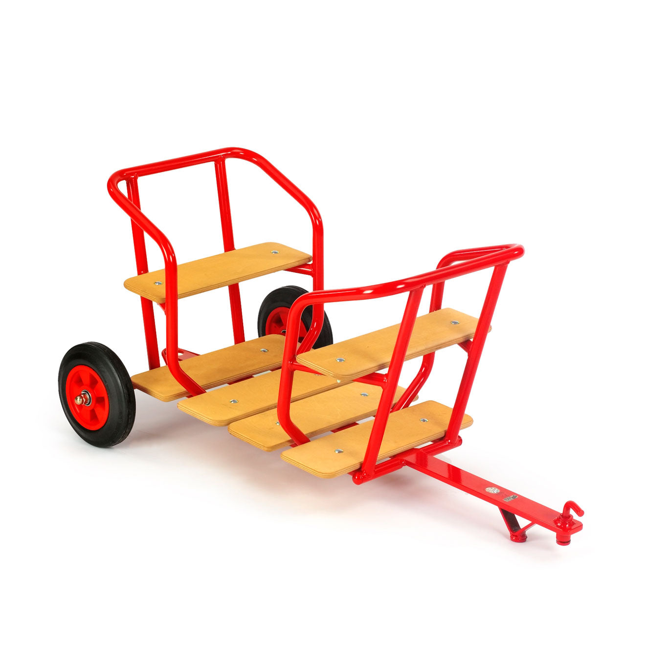 ROSE Dreirad-Taxi Anhänger (3et) mit Vollgummireifen ab 3 - 10 Jahre