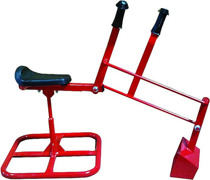 Pelle mécanique assise en métal