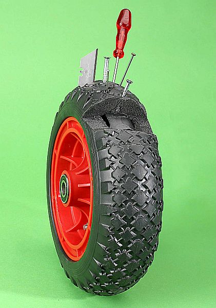 Scooter wheel e-Vinyl-a Ø 25 cm, 8 cm thick
