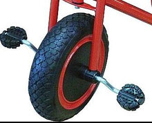 Front wheel with pedals for 2gether vehicles