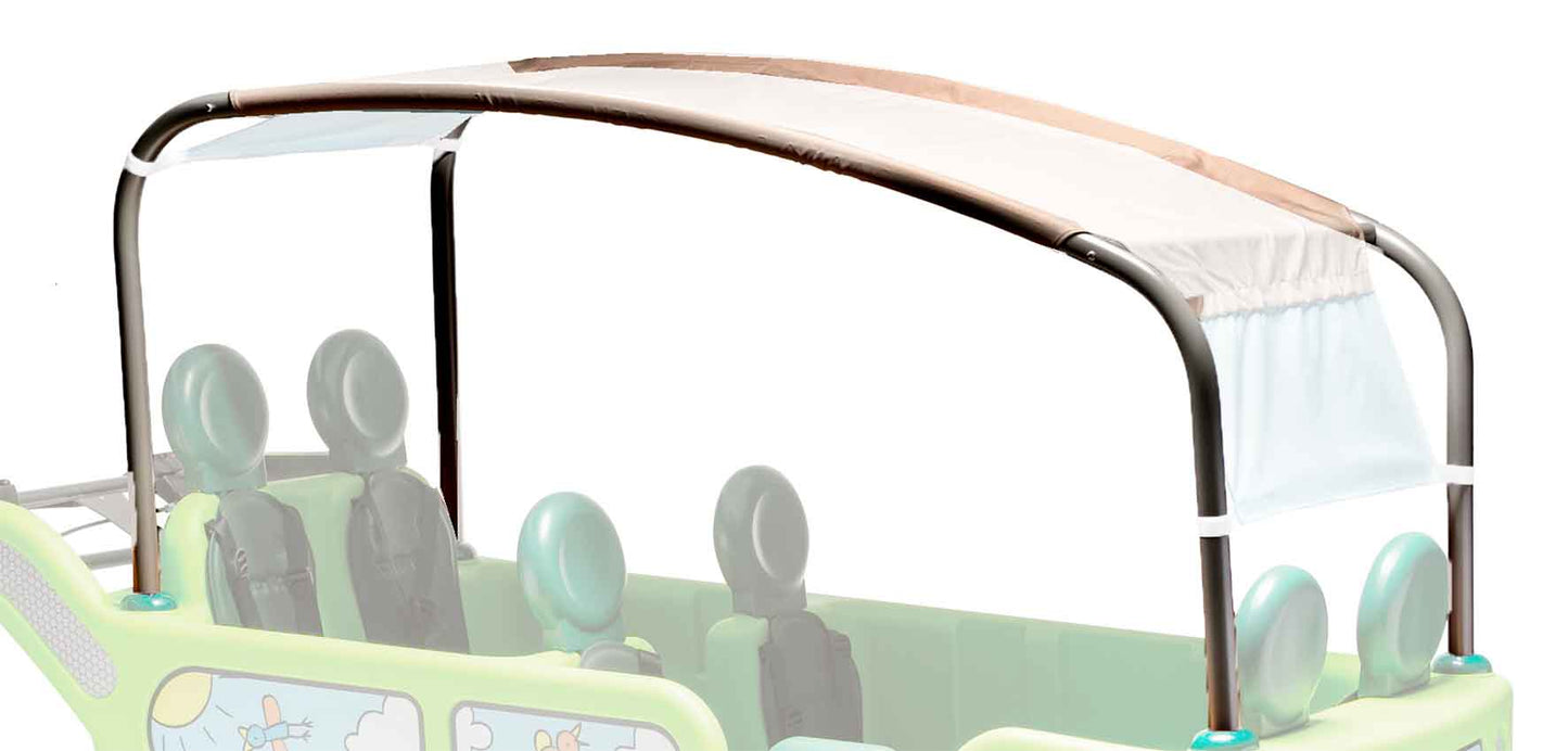 Galerie de toit, arceau de sécurité, bus pour enfants MARIO