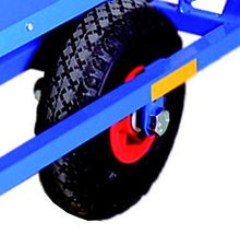 Ersatzrad für Krippenwagen blau 6 Kinder