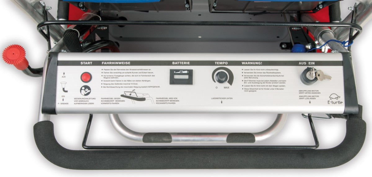 Poussette enfant 6 places E-Turtle