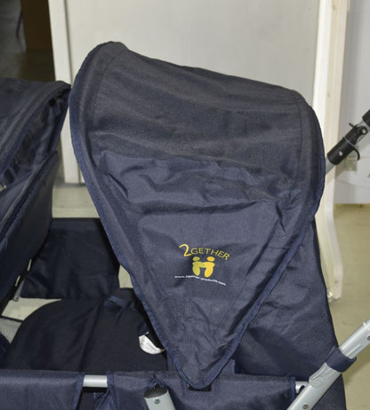 Dächer-Set für Krippenwagen Helena dunkelblau