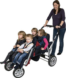 Chariot-lit Helena 4 places, bleu foncé