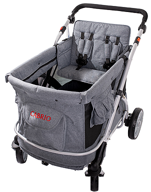 Kinderwagen Cabrio Waggon 4-Sitzer