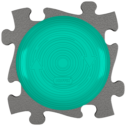 2 Sensorik Strukturmatte Drehscheibe versch. Farben