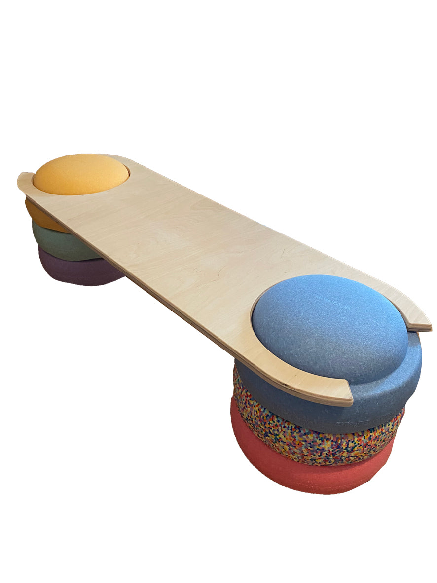 Bridge for stacking stones, narrow or wide - Kindergarten/daycare quality, 15 mm thick