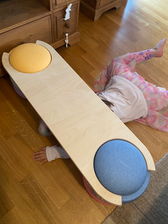 Bridge for stacking stones, narrow or wide - Kindergarten/daycare quality, 15 mm thick