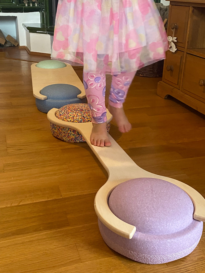 Bridge for stacking stones, narrow or wide - Kindergarten/daycare quality, 15 mm thick