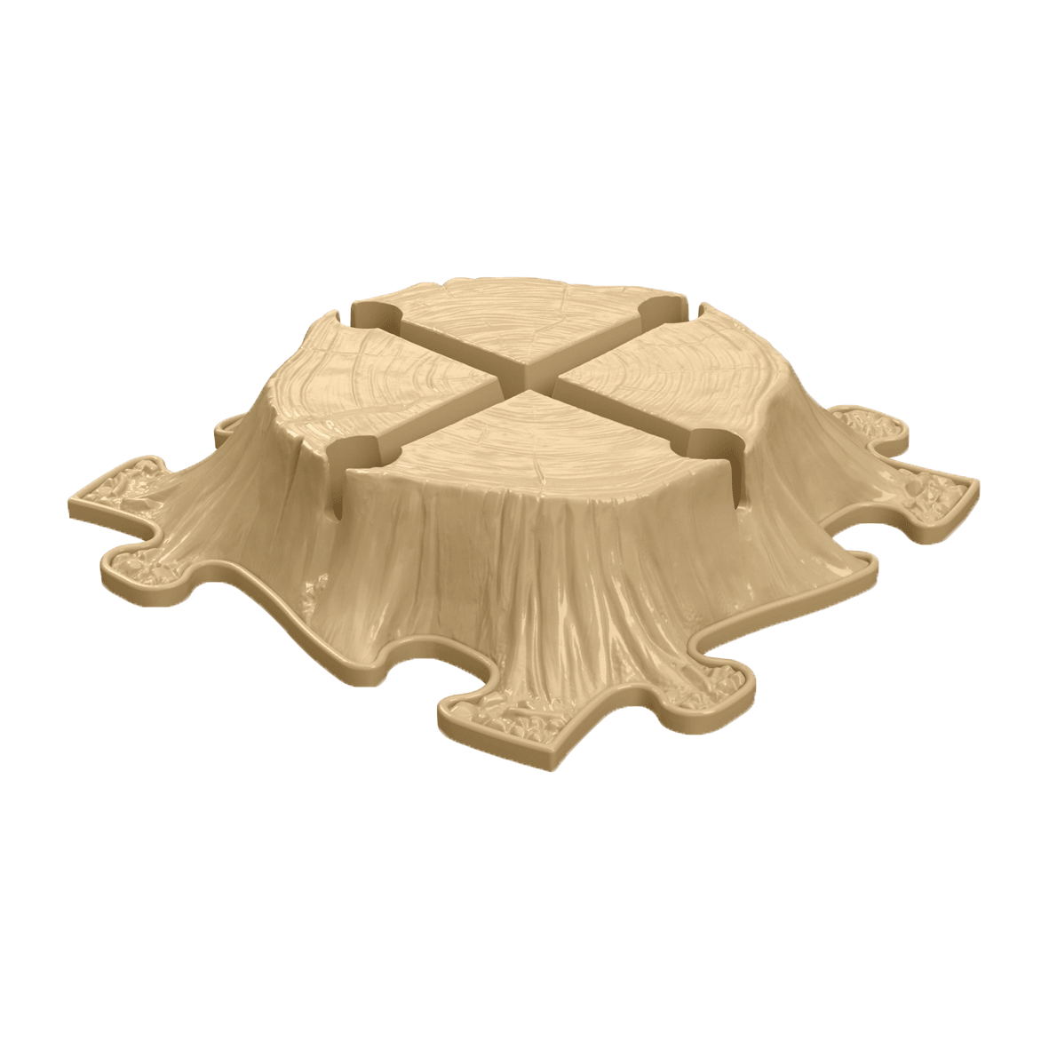 Sensorik Strukturmatte Baumstumpf versch. Farben