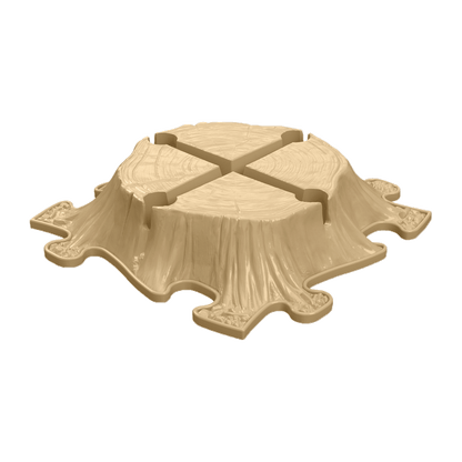 Sensorik Strukturmatte Baumstumpf versch. Farben