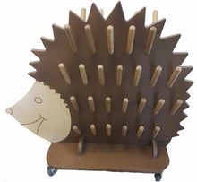 Mobiler Stiefeligel Stiefelwagen braun