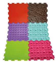 Sensorik Strukturmatten - 6er Set I