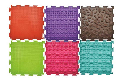 Sensorik Strukturmatten - 6er Set I