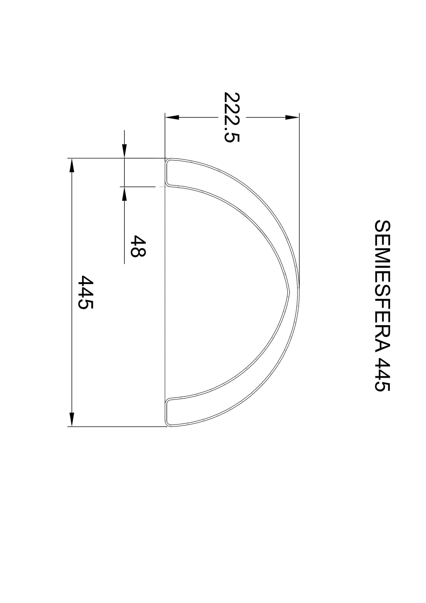 Balancier Halbkugeln 4er Set