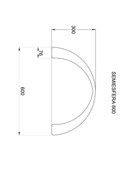 Balancier Halbkugeln 4er Set