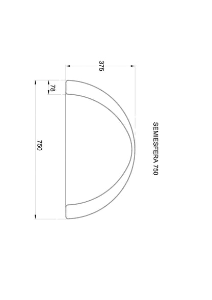 Balancier Halbkugeln 4er Set