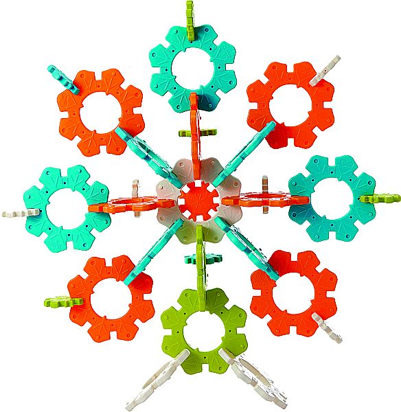 Eisblumen 56tlg. Stecksystem