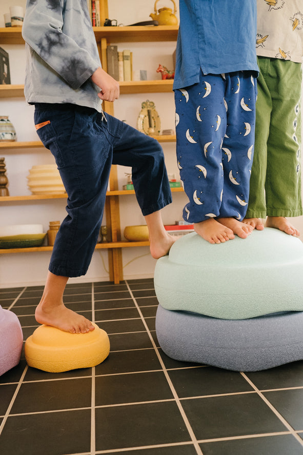 Stapelsteine GROW  6er Set Pastellfarben