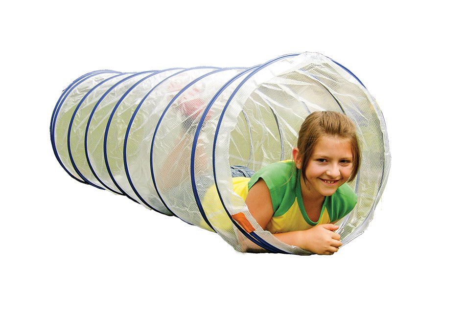 Kriechtunnel transparent 155 cm