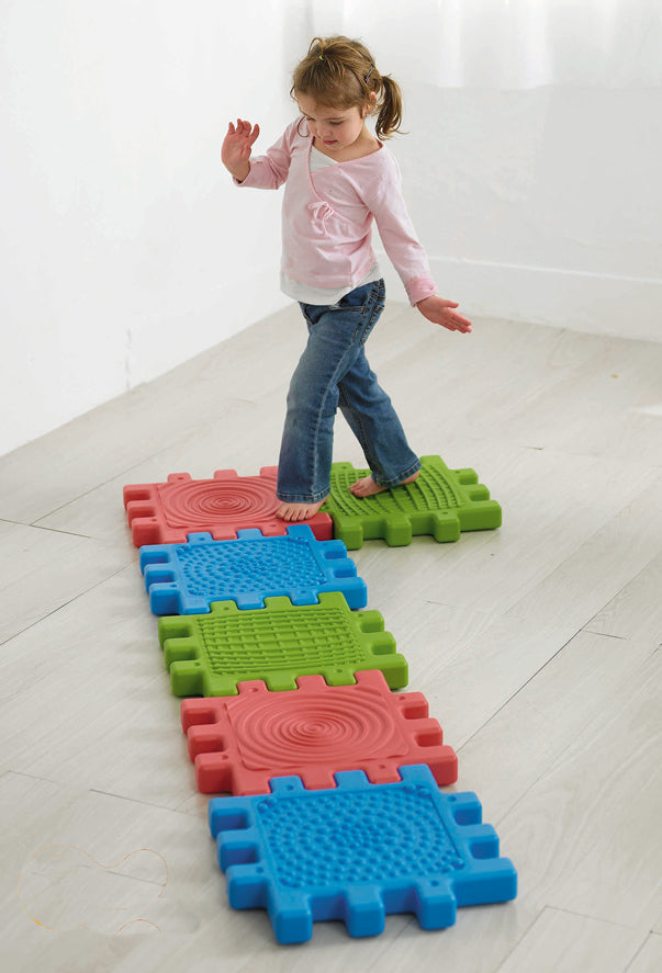 We Block Taktile Elemente 6tlg. bunt