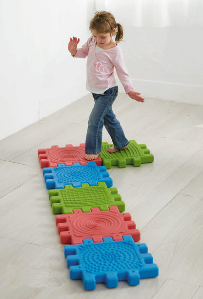 We Block Taktile Elemente 6tlg. bunt