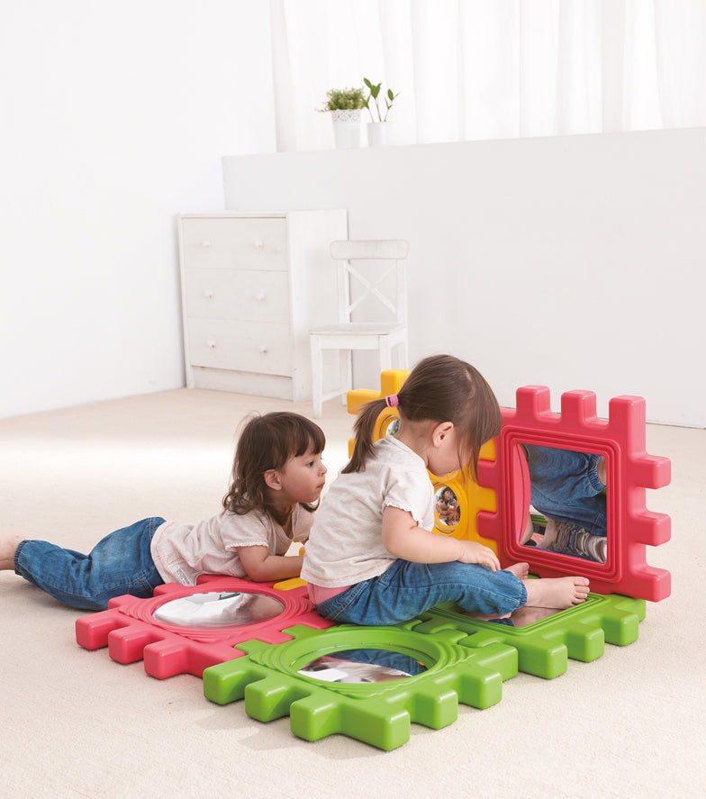 We Block Spiegel 6tlg. bunt