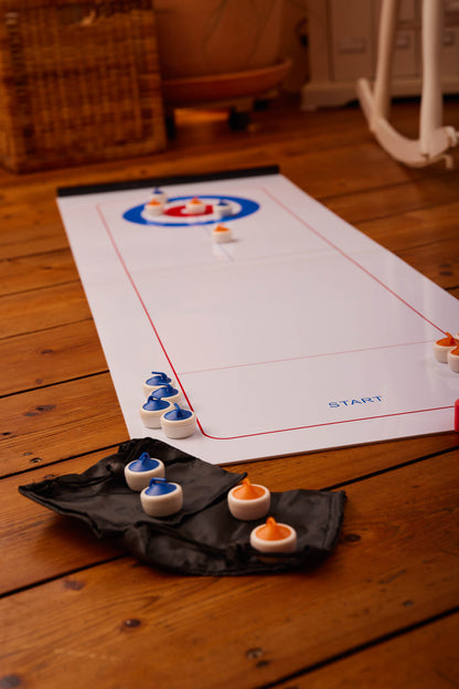 Tischcurling Spiel