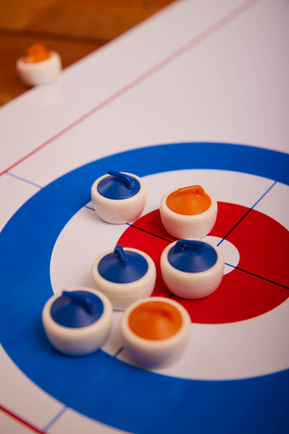 Tischcurling Spiel