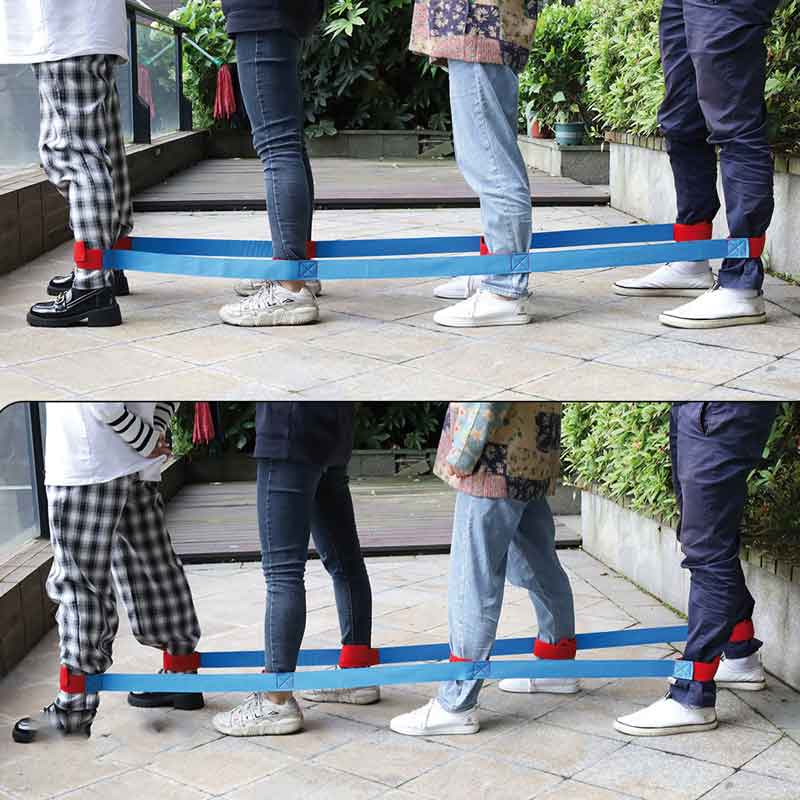 Gleichschritt zu viert